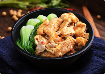 家常油豆腐